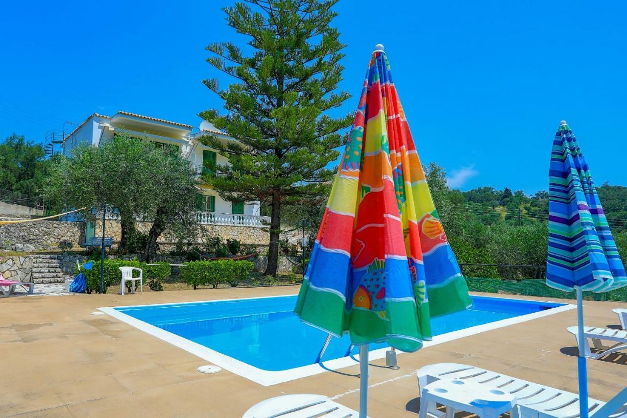 Fran Apartments Agios Spyridon  ภายนอก รูปภาพ