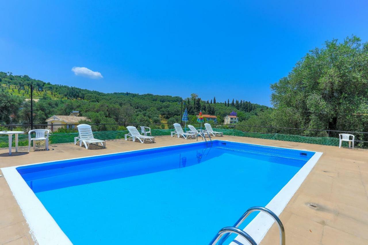 Fran Apartments Agios Spyridon  ภายนอก รูปภาพ