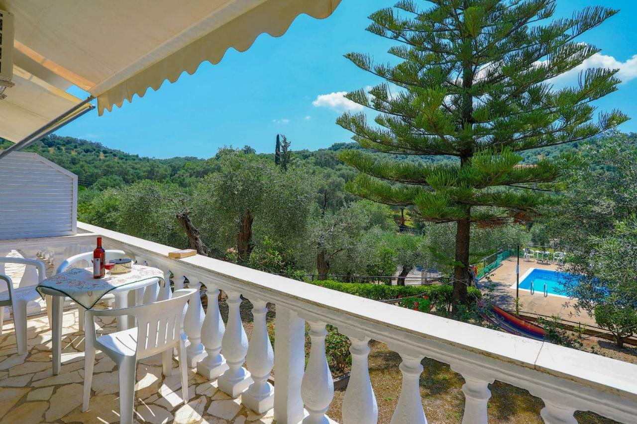 Fran Apartments Agios Spyridon  ภายนอก รูปภาพ